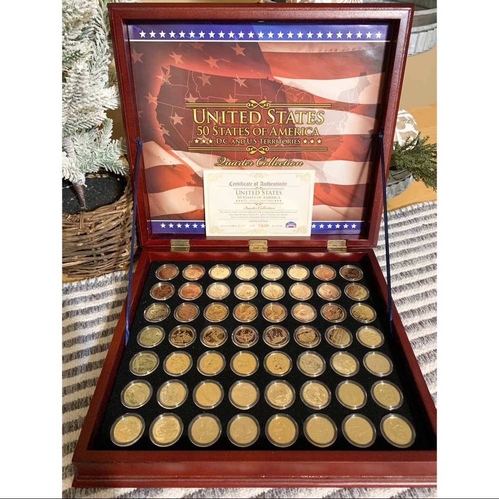 Limited Edition 24K Gold Plated Quarter Collection